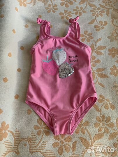 Купальник для новорожденной малышки (новый)