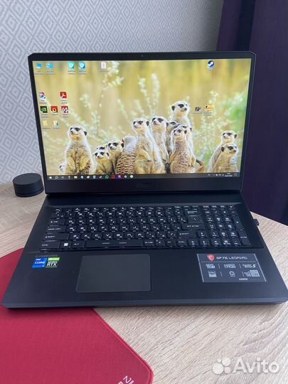 Ноутбук MSI Leopard rtx 3070, Core i7, 16gb