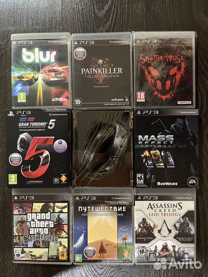 Игры PS3/PS4/PS5/PSP/PS vita/Nintedo Switch