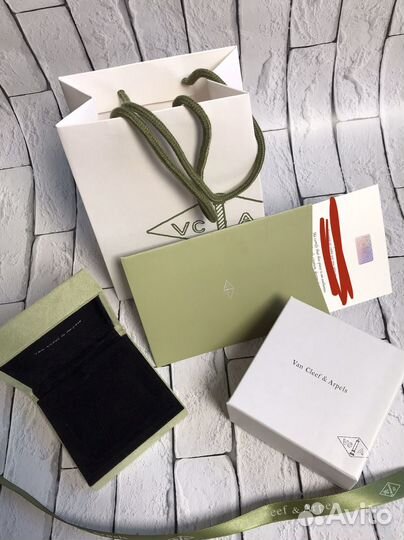 Van cleef коробка для подвески