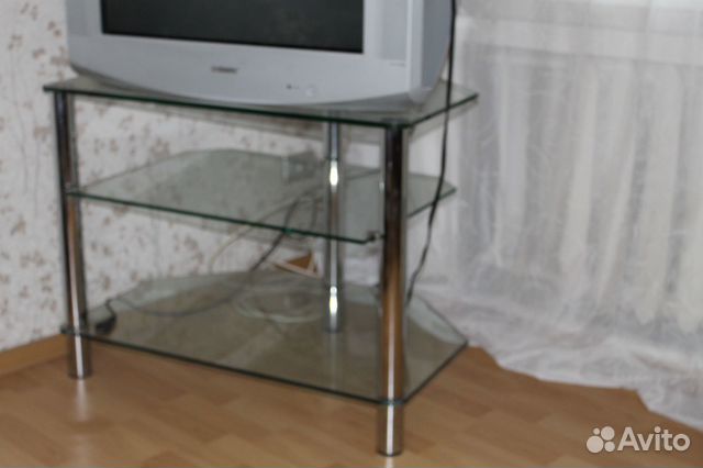 Полка разборная стекло металл