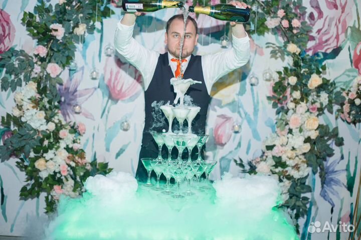 Шоу программа, бармен-шоу, бармен. Firebar-выездно