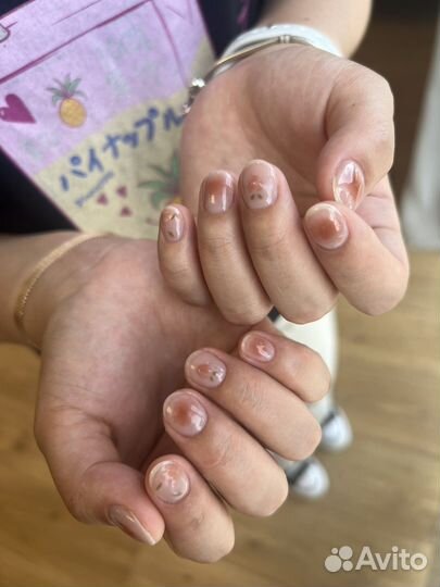Маникюр/наращивание ногтей/корейские гель-лаки
