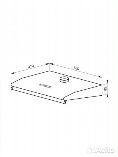 Вытяжка для кухни новая