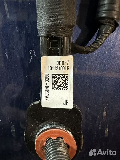 Защелки ремней безопасности kia optima 2018