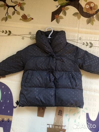 Пуховик для девочки 80
