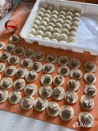 Пельмени, манты, вареники на заказ