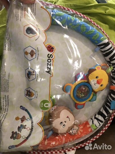 Развивающая Подвеска на кроватку и коляску