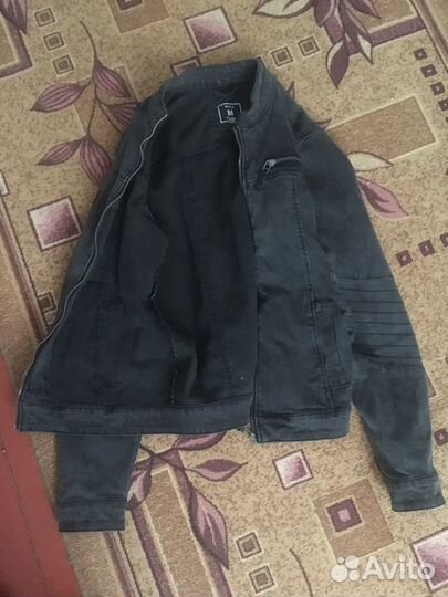 Джинсовая куртка мужская