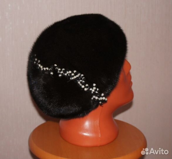 Норковый берет