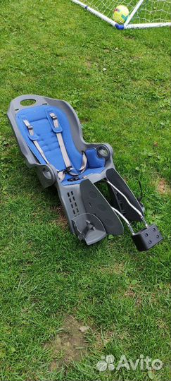 Детское кресло для велосипеда на раму