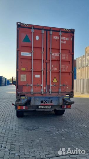 Морской контейнер 40 футов высокий бу