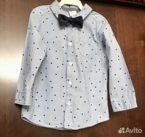 Рубашка на мальчика нарядная 92