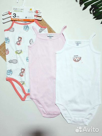 Боди для девочки 92