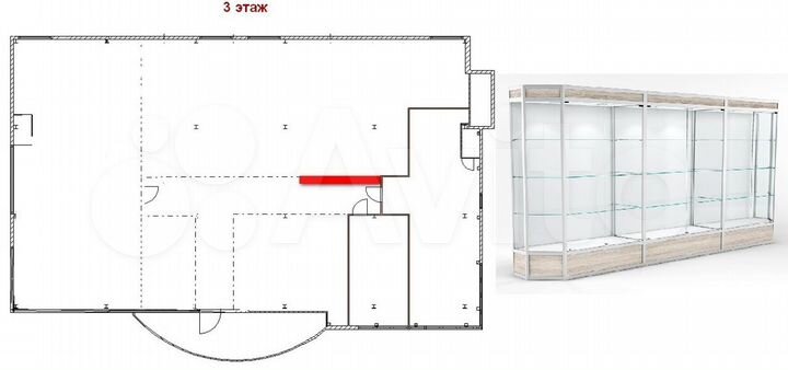 Торговая площадь, 13.9 м²