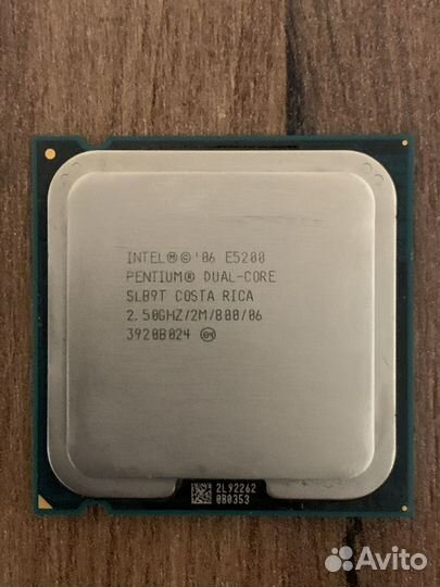 Процессоры Intel Pentium