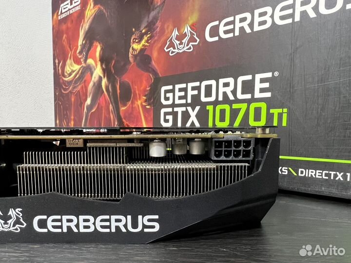 Asus Cerberus GTX 1070 Ti 8GB. В идеале