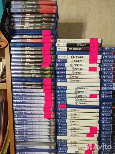 Игры на ps4 бу разные