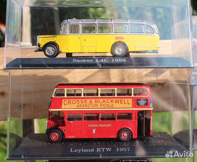 Коллекция автобусы Atlas 1:72 22шт