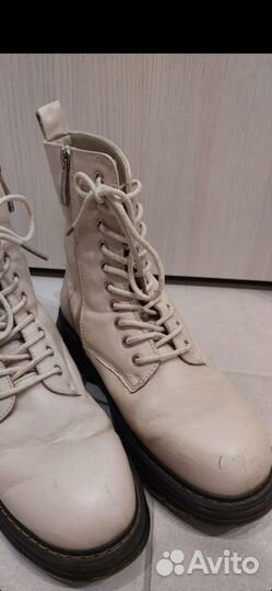 Ботинки натуральная.кожа 38,5-39