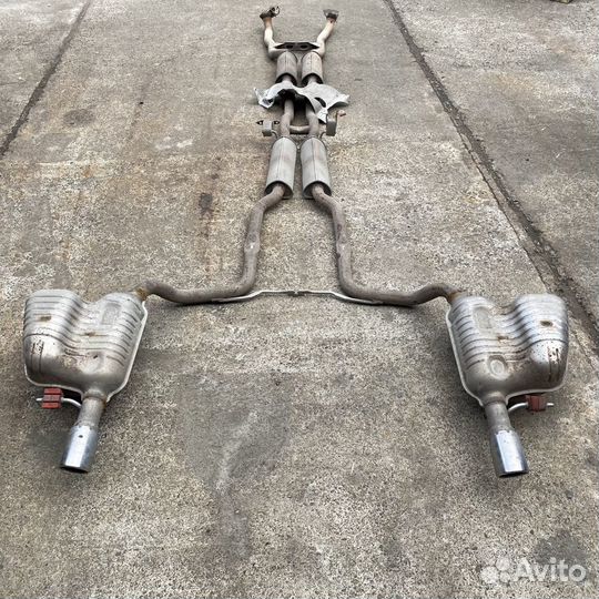 Выхлопная система Audi A6 C6 quattro