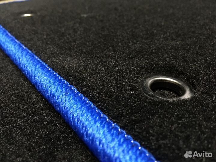 Автоковрики велюровые Kia Rio Премиум качество