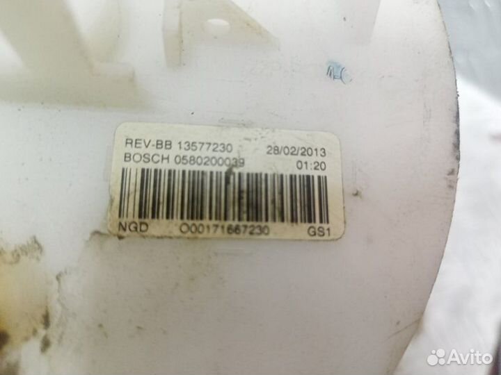 Топливный насос Chevrolet Cruze 1 F16D3 2009-2016