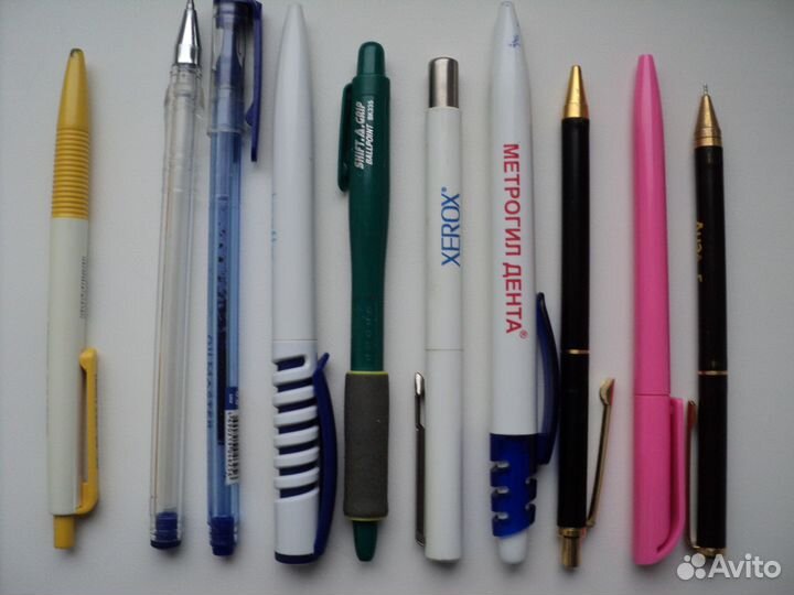 Ручки шариковые 1990 - 2010 гг