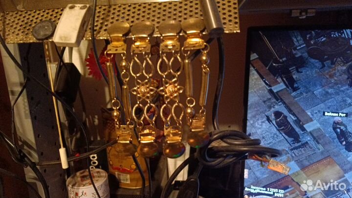 Винтажные клипсы для кардиганы