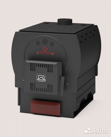 Печь отопительная 8 мм Локомотивъ 200 (до 200 м3)