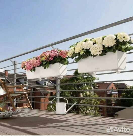 Кашпо с автополивом Lechuza Balconera Color 50