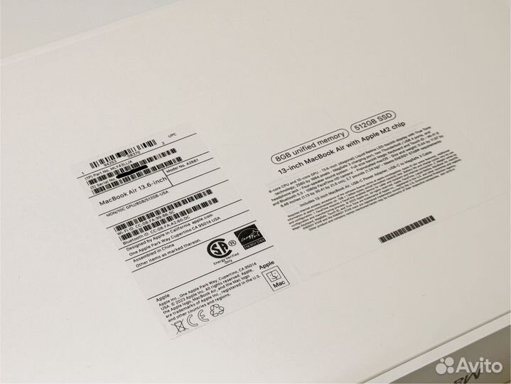 Новый MacBook Air 13 M2 8/512 Midnight гарантия