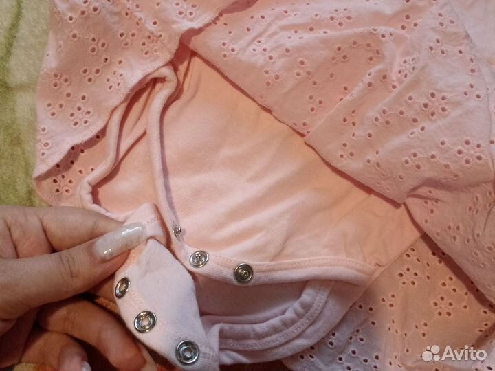 Платье боди для девочки