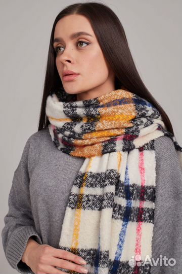 Палантин шарф женский теплый платок