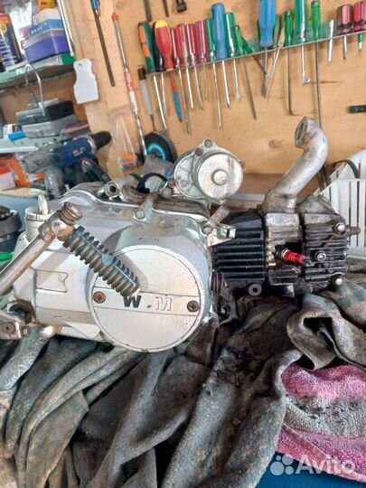 Двигатель на мопед альфа 72