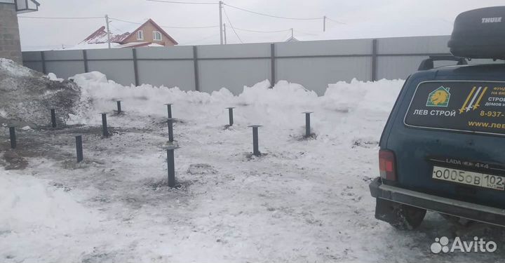 Винтовые сваи