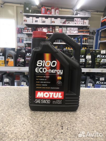 Масло моторное Motul 8100 Eco-Nergy 5W30 4л