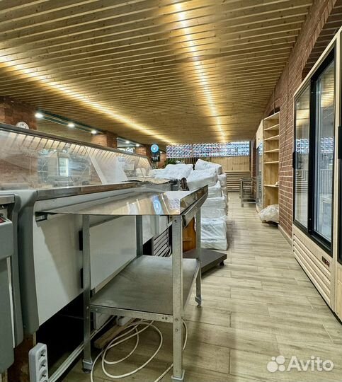 Аренда отдела под мясо/рыбу с оборудованием 35м2