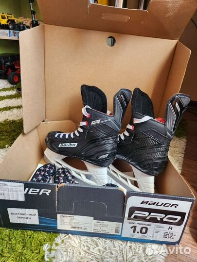 Хоккейные коньки bauer 32 размера