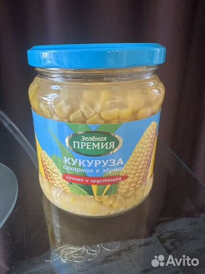 Кукуруза консервированная Зелёная Премия