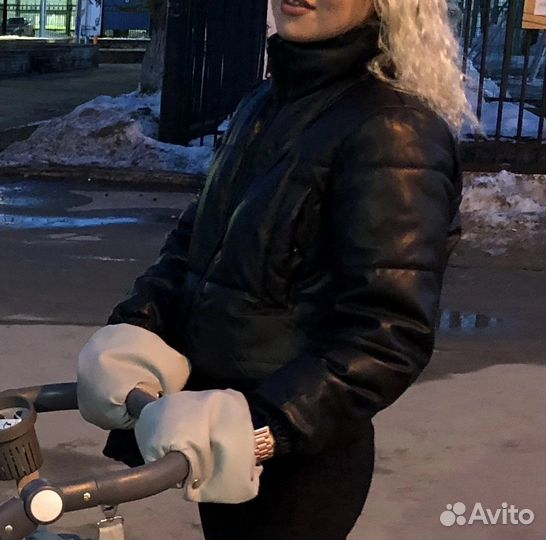 Куртка из экокожи