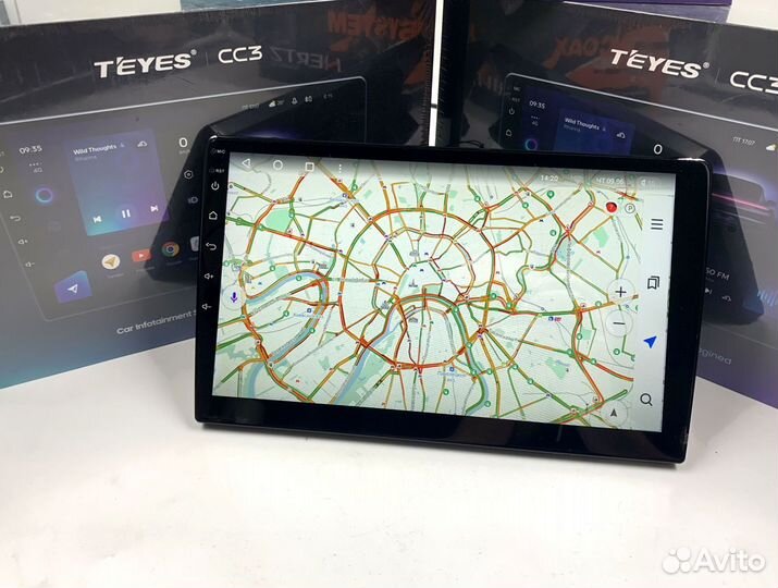 Магнитола на андройде Teyes 6/128