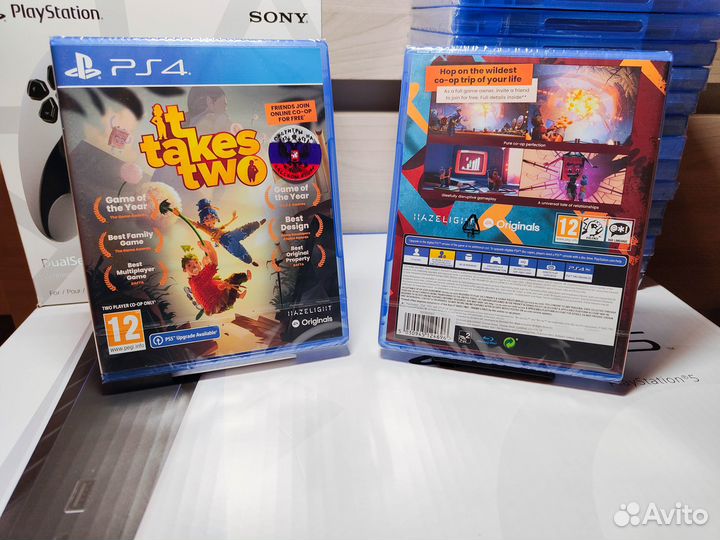 Новый диск IT Takes Two PS4 PS5 Русская версия