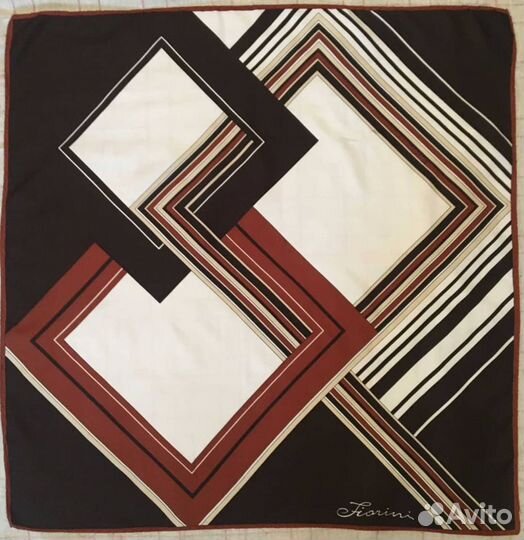 Платок Fiorini, винтаж,бохо,весна