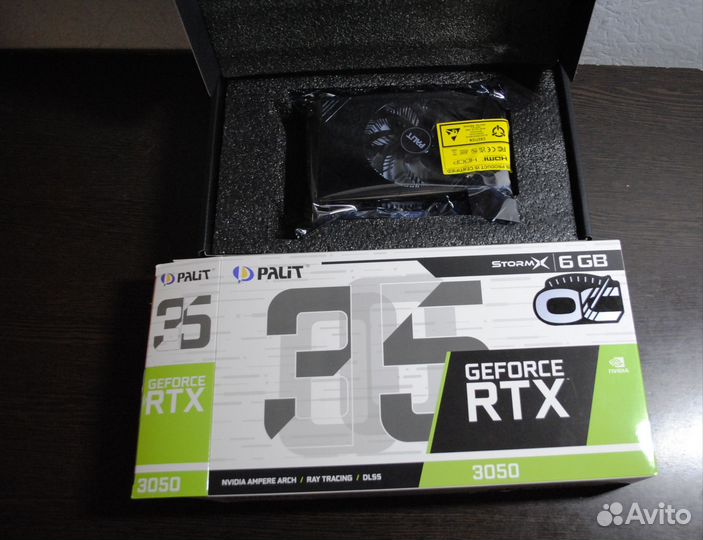 Видеокарта RTX3050