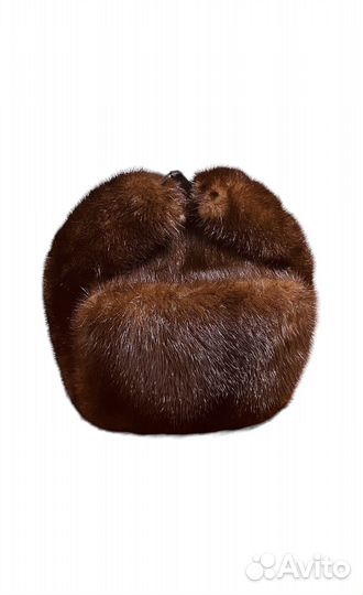 Норковая шапка мужская ушанка