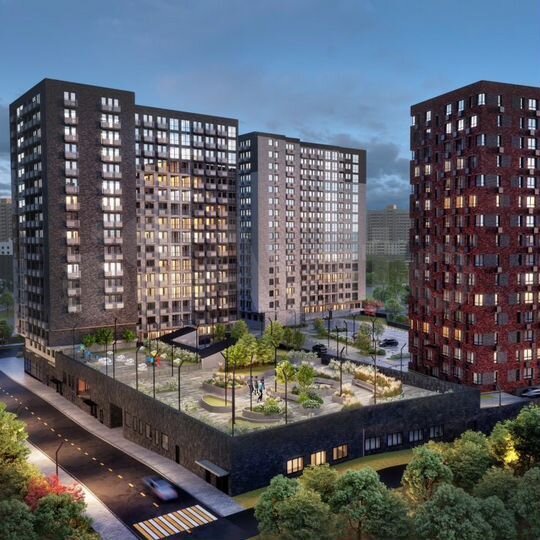 1-к. квартира, 47,2 м², 17/17 эт.