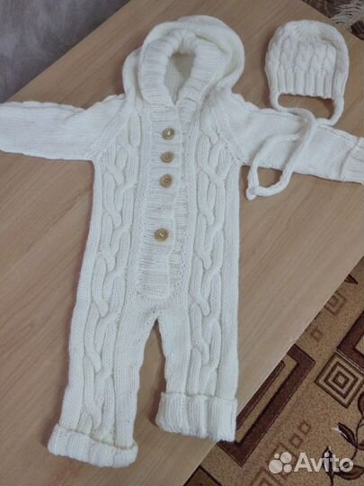 Комбинезон вязаный