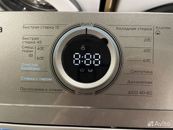 Новая стиральная машина Midea/Inverter/8kg/с паром