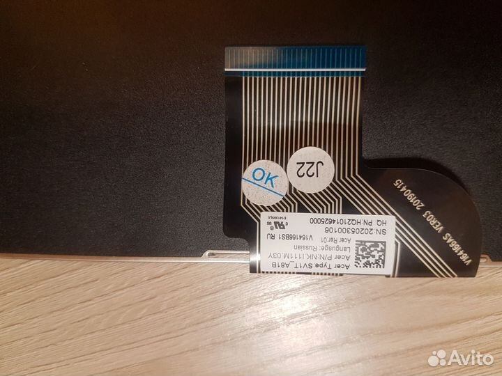 Клавиатура для ноутбука a315-58